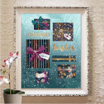 5D DIY Teemantmaal T&auml;isruudukujuline ristpistes Teemanttikandid Mosaiikkunst Pilt kividest kingitus Full Round 20X30CM