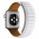 VAORLO kvaliteetne nahast lingi rihm Apple'i kellarihmale 44mm 40mm 38mm 42mm kella ja originaal Magnetic Loop k&auml;ev&otilde;ru iWatch seires 3 5 4 6 SE 38/40MM must