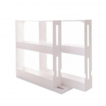 2 kihiline hoiuruum K&ouml;&ouml;k P&ouml;&ouml;rlev Korraldage V&uuml;rtsid Purk Pudeli Hoiurest K&ouml;&ouml;k Pudeli Hoiu Korraldaja Riiulid L&uuml;kandkapp valge