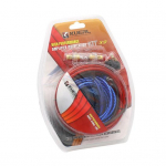 1 komplekt Mugav bassik&otilde;lari helijuhe kadudeta praktiline autov&otilde;imendi paigaldamine toitejuhtmestik sinine