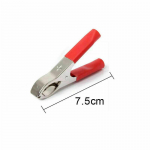 4 tk 30A punane + must 75 mm krokodilli alligaator haagissuvila kaubiku aku testimisjuhtme klamber