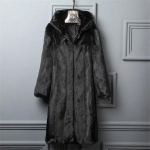 Naiste naaritsa karusnahast naiste naaritsa karusnahast ehtne pikk kasukas naistele talvine Oversized 6xl 5xl 7xl Natura kasukas L must