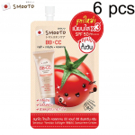 Smooto Tomato Collagen BB CC p&auml;ikesekaitsekreem SPF50 PA+++ 8 g. x 1 / 3 / 6 tk - Tai nahahooldus 8 g. x 6 pcs