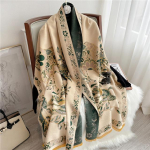 Luksuslik ka&scaron;miirist sall, talv naiste pashmina sallid, soojad tekk, naiste foulard bandana kaubam&auml;rgiga paksud sallid 200x65cm