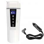 Temperatuurikontroll 12V 24V auto elektriline veekeetja Kristallk&uuml;te Smart Cup Valikuline keedetud ja isoleeritud kruus Travel