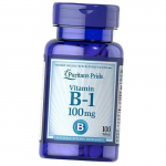 Tiamiinvesinikkloriid, vitamiin B-1 100, Puritan's Pride 100 tabletti (36367196) 100tab