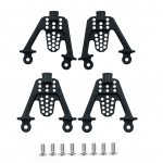 Amortisaatorid tornir&otilde;ngad, kinnitusklamber tsingisulamist amortisaatorite asendused 1/10 aksiaalsele SCX10 h&otilde;be