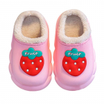 Lastele toasussid koju Multifilmi puuviljamustrilised sussid Talvised soojad veekindlad lastejalatsid Heledad alumised beebisussid 28