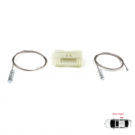 EWR1051 aknat&otilde;stuki remondikomplekt parem tagumine uks Renault Clio 3 2005-2011 jaoks