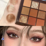 9 v&auml;rvi Matte Glitter lauv&auml;rvipalett S&auml;rav lauv&auml;rvi meik Cool hall Must l&auml;ikiv silmapigment &scaron;okolaad