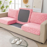 P&auml;evalilled Jacquard Diivanipadi istmekatted Paks m&ouml;&ouml;bel Kaitsmed Lemmikloomadele Lapsed P&otilde;hjamaade Diivanikate Diivani kate elutuba Normal Size(S)-1pc sinine