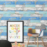 Sinise halli mustriga koorimis- ja pulgatapeet, isekleepuv kontaktpaber, eemaldatav veekindel tapeet m&ouml;&ouml;bli renoveerimiseks 45cmX6M