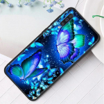 Helendav Butterfly silikoonist telefoni&uuml;mbris Samsung Galaxy A50 A70 A10 A20e A30 A40 A20s A10s A10e A80 A90 A60 A30s kaanekest For Samsung A10e