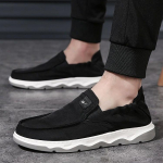 Meeste jalan&otilde;ud J&auml;&auml;siidist l&otilde;uendist jalatsid hingavad l&otilde;hnavabad Meeste vabaaja s&otilde;idujalatsid Libisevad laiskjalatsid 40 must