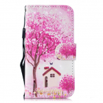 &Uuml;mbris Samsung Galaxy S7 S8 S9 S10 S11 Note 10 Plus E A7 A8 A9 Book Flip Phone Cover Kaardipesa 3D V&auml;rvitud Rahakott Nahk For S7