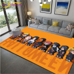Anime Naruto libisemiskindlad vaibad elutuppa Mugav vaip Pehme p&otilde;randamatt Magamistoa vaibad Matiala Vaibad kodu Suur karvane matt 60cm x 90cm