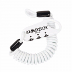 Mini kaasaskantav jalgratta kaabellukk 3 digitaalse parooli kombinatsiooniga vargusvastane jalgrattalukk must