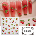 Tulbi reljeefne k&uuml;&uuml;nte kleebis DIY Cherry k&uuml;&uuml;nte kleebis