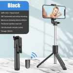 Bluetoothi ​​juhtmevaba Selfie Stick ministatiiv pikendatav monojalg koos t&auml;itevalgusega kaugkatikuga IOS Android-telefonile
