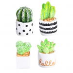 4 tk kunstlik bonsai sambla terraarium ilmastikukindel ilma kastmisvaiguta dekoratsiooni simulatsiooniga potitaimede r&otilde;dutarbed