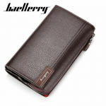 Baellerry meeste sidurikott Suure mahutavusega rahakotid telefoni taskukaardihoidja Kvaliteetne multifunktsionaalne rahakott meestele &auml;ri 22.3cm*13cm*4.8cm must