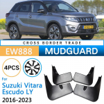 for Suzuki Vitara Escudo LY 2016~2023 2017 2018    Car Fender Mudguard Mud Flaps Guard Splash Flap Car