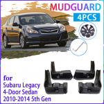 4 tk auto porilapid Subaru Legacy sedaani 2010 2011 2012 2013 2014 porikaitse pritsmekaitsed poritiibad auto