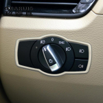 For BMW 3 Series E90 E92 E93 X1 E84 Headlight Switch Buttons frame Cover decoration Trim Auto Interior Stickers Trim Car h&otilde;be