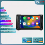 Hizpo Android 12 Autoradio Toyota Tundra XK50 2014-2021 autoraadio Multimeedia Videopleier Navigatsioon Stereo GPS Carplay 4G RDS BT Bluetooth RDS FM HC2 4Core 2G 32G AI