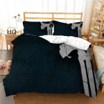 3D digitaalprintimise voodipesukomplekt Halloweeni pealuu tekikate padjakate Kodu voodipesukomplekt AU/EU/USA t&auml;issuuruses &uuml;he-/kaheinimesevoodi Baby 100x135cm