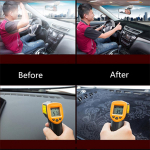 Auto sisemine auto armatuurlaua kate Dashmat Pad Carpet p&auml;ikesevari armatuurlaua kate sobib Ford Fiesta jaoks with navigation09-14