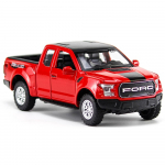 1:32 skaalaga Ford Raptor F150 survesulamist mudelauto m&auml;nguasi, tagasit&otilde;mmatav veoauto heli ja valgusega lastele t&auml;iskasvanutele m&otilde;eldud kingituste kollektsioon 1/32-17.3x8x6.1cm