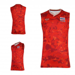 Tai meeste National Volleyball Sleeveless Jersey s&auml;rgi sponsor Anti Bacterial 2xl