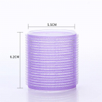 Isehaarduvad juukserullid Kuumavabad juukserullid No Heat Hair Bang Volume Isekleepuv konksussilmus isetegemise t&ouml;&ouml;riist 5.5*6.2cm
