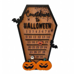 Halloweeni advendikalender, eemaldatav Halloweeni loenduskalender, puidust kodupeosildade kaunistused isetegemise ploki ajat&ouml;&ouml;riist(Vaja kokku panna)