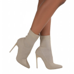 Naiste terava otsaga &otilde;hukese kontsaga l&uuml;hikesed saapad s&uuml;gistalvised k&otilde;rge kontsaga saapad Naiste elastsed saapad 39