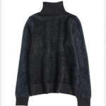 Talvine kontori-daami sametkootud soe kampsun vabaaja pikkade varrukatega soliidne k&otilde;rge kraega kampsun naiste moodsad pulloverid 29555 One Size orion i v&auml;rv