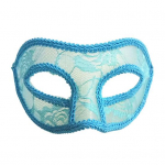 V&auml;ljam&otilde;eldud k&auml;sitsi valmistatud &uuml;hev&auml;rviline peo silmakate Veneetsia &otilde;htuste balli n&auml;okost&uuml;&uuml;mide aksessuaar One Size valge