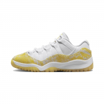Air Jordan 11 Retro Low PS Kollane Madu Laste Tossud Valge Tour-Yellow Sail 580522-107 35