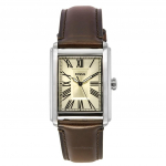 Fossil Carraway Nahkrihm Kreemjas sihverplaat Kvarts FS6012 Meeste k&auml;ekell kreemikas