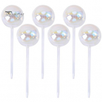 4/6 tk taimede kastekloobid Automaatsed klaasist kastmise pirnid 7 cm l&auml;bim&otilde;&otilde;duga isekastmisgloobid siseruumides kasutatavad v&auml;litaimede kastmisriist 4pcs