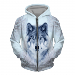 Meeste Hundi 3D-prindiga dressipluus paaridele kapuutsiga pikkade varrukatega naiste suures suuruses avar t&otilde;mblukuga kapuuts L