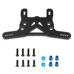 S&uuml;sinikkiust esivedrustuse kronstein Butterfly Rack OP versiooniuuenduse asendus Tamiya XV02 58707 jaoks Front