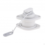 Universaalne t&uuml;hjendusklapp kajaki t&auml;ispuhutavale kummipaadile - hall, 24 mm