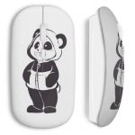 Juhtmeta hiir Armas panda mustvalge kunst