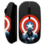 Kapten Ameerika must juhtmeta hiir
