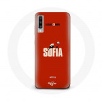 &Uuml;mbris Samsung Galaxy A70 jaoks The House of Paper Sofia Art