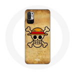 &Uuml;mbris Xiaomi Redmi Note 10 5G Manga One Piece Skull jaoks