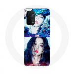 Coque pour Oppo A54 5G Blackpink Groupe K-pop Filles Lisa et Jisoo Lovesick girls poster the album
