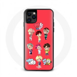 Coque pour Iphone 11 BTS TinyTAN Animation BT21 Affiche